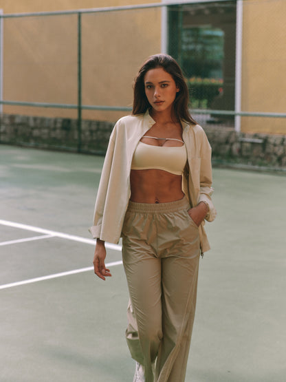 zip-up jacket