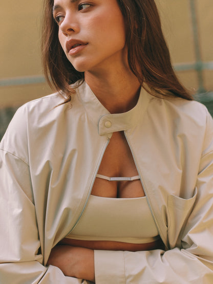 zip-up jacket