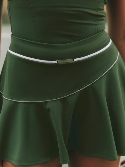 Fitness pleated skirt
