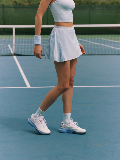 Solid sports skirt