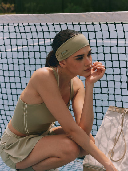 Halter neck workout tank top