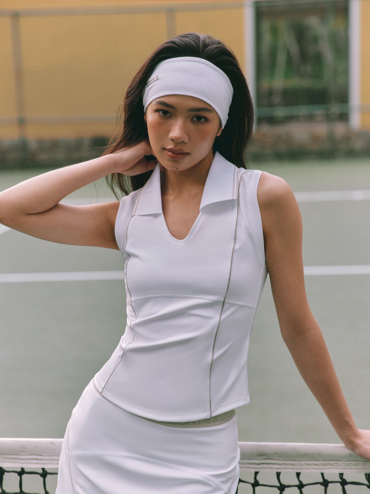 Breathable tennis workout tank