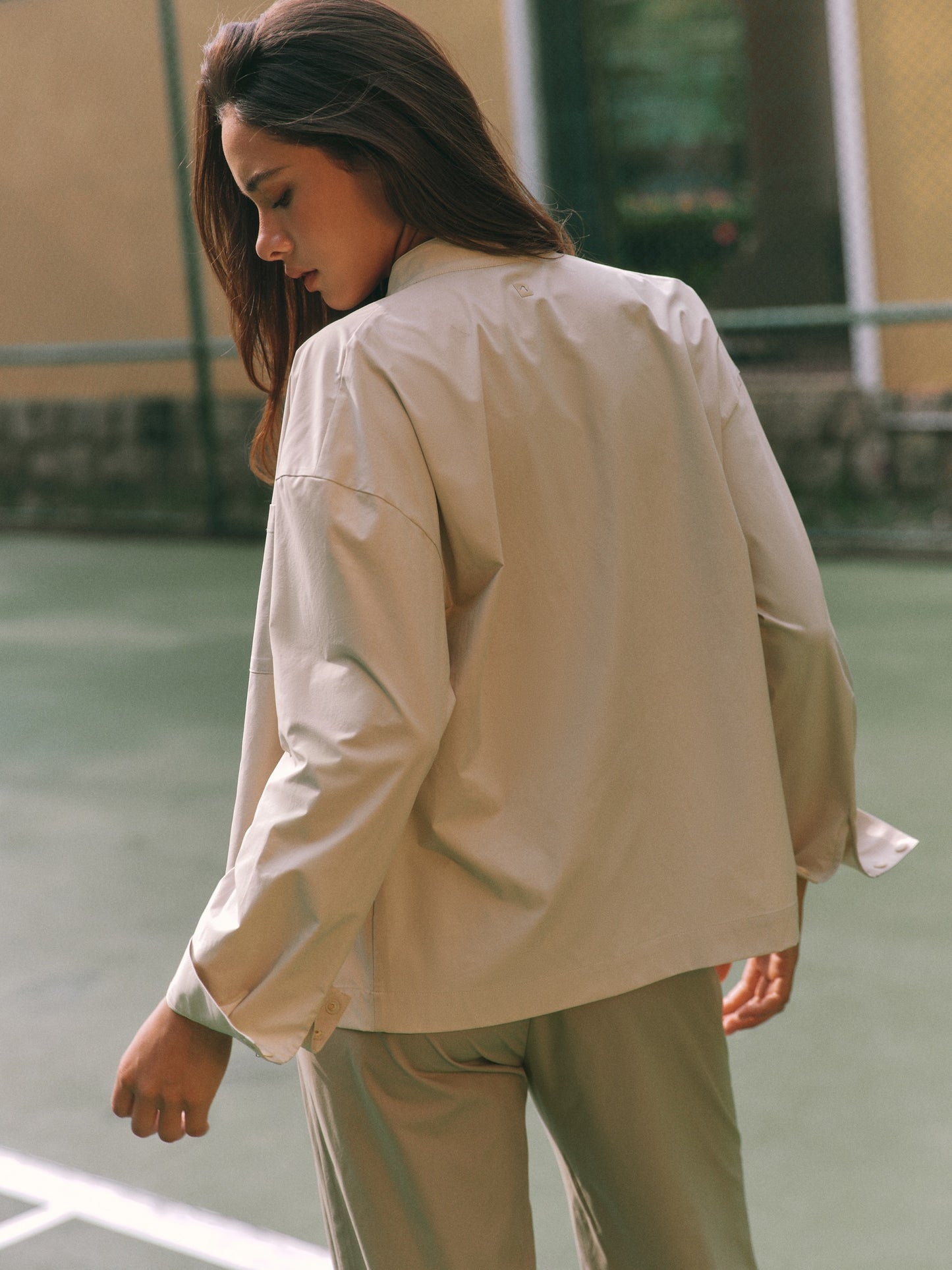 zip-up jacket