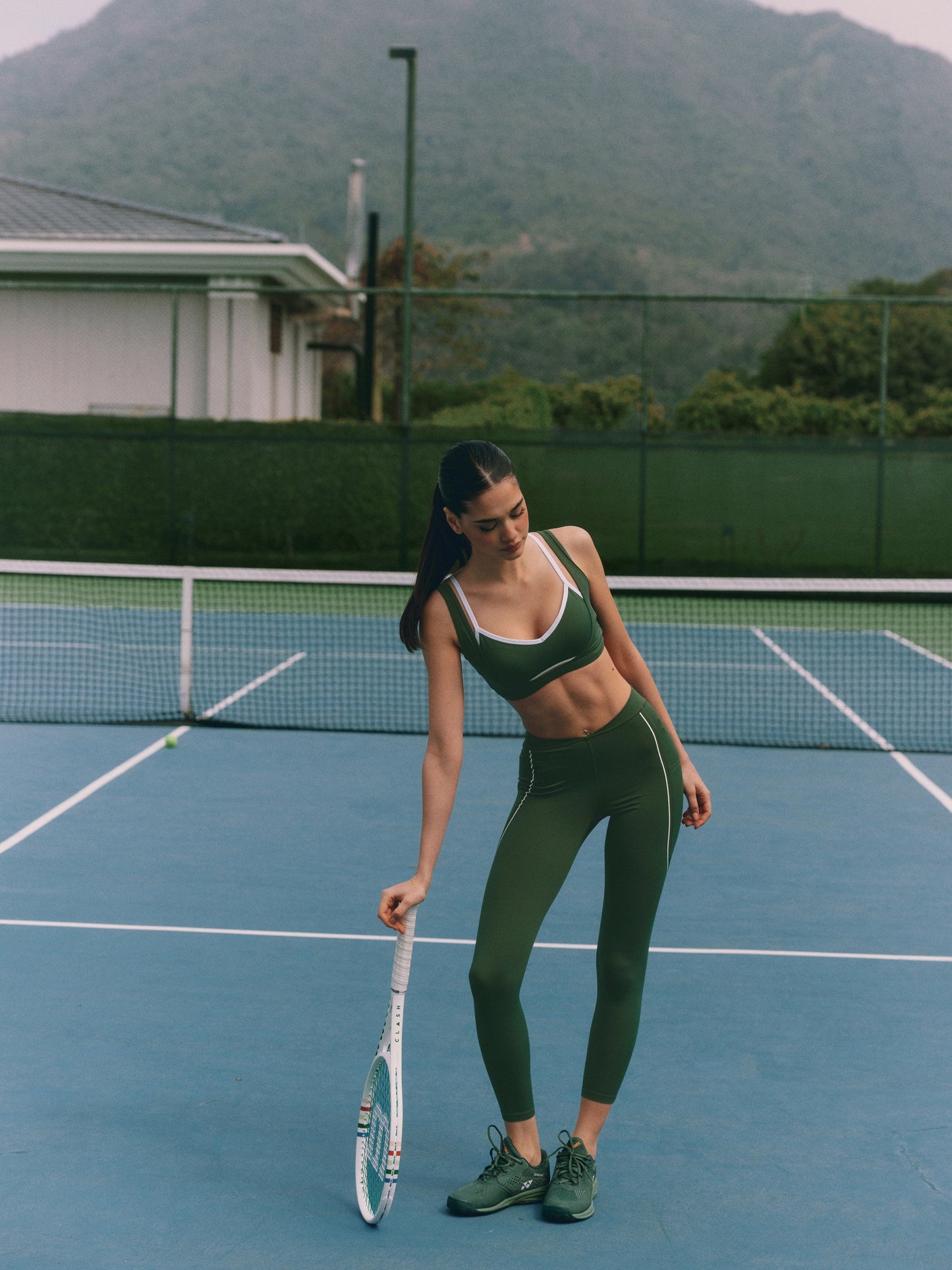 Tennis shockproof bra top