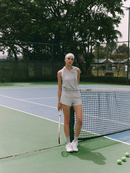 Relaxed-fit stretch athletic shorts