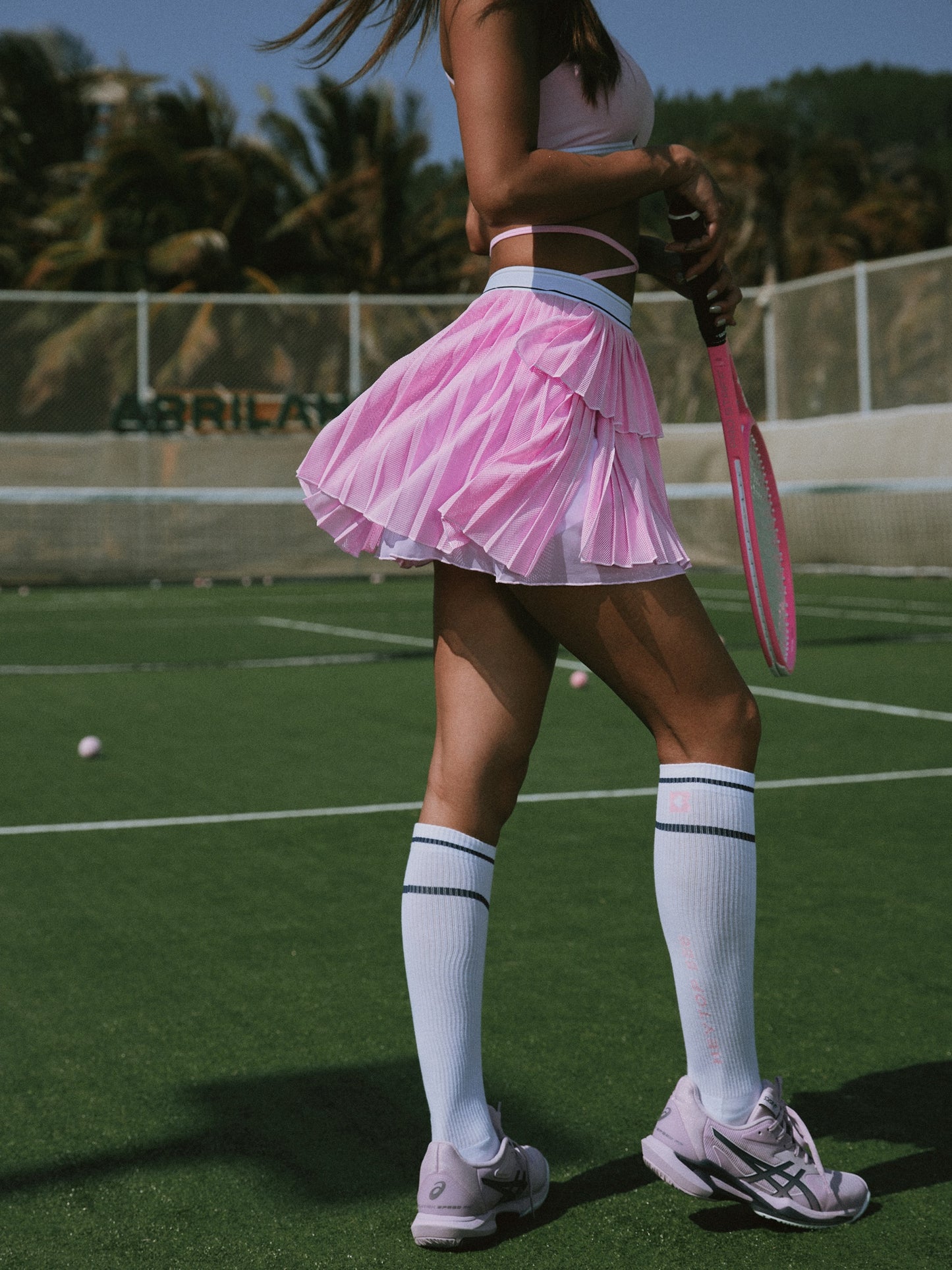 Super Flowing Tulle Sports Skirt