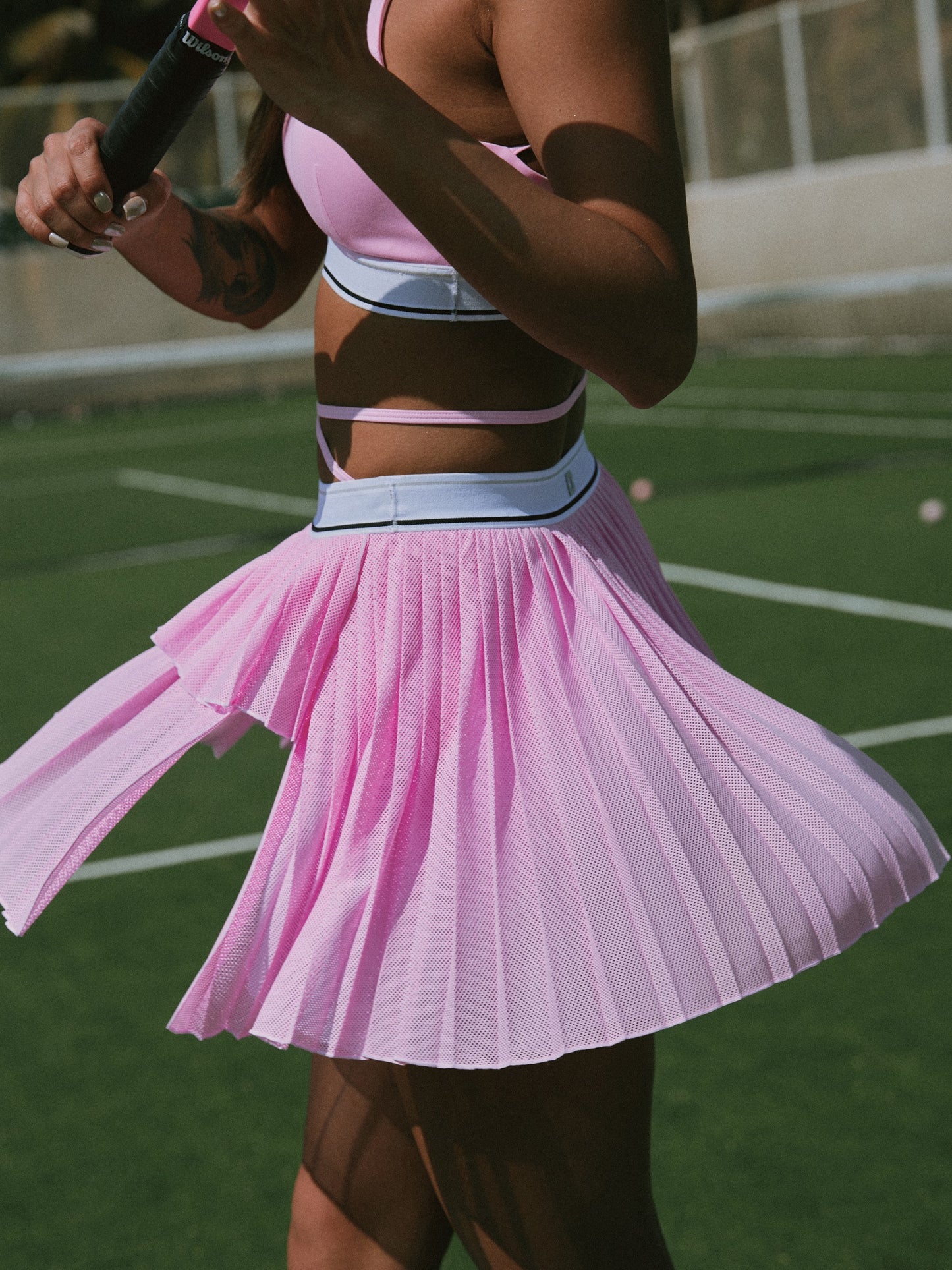 Super Flowing Tulle Sports Skirt