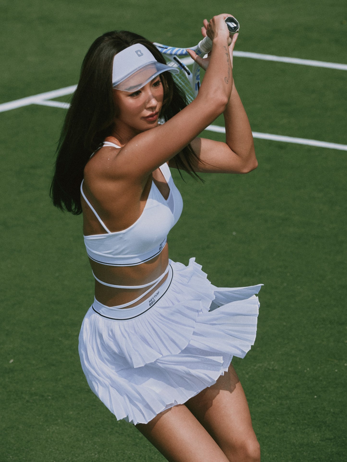 Super Flowing Tulle Sports Skirt