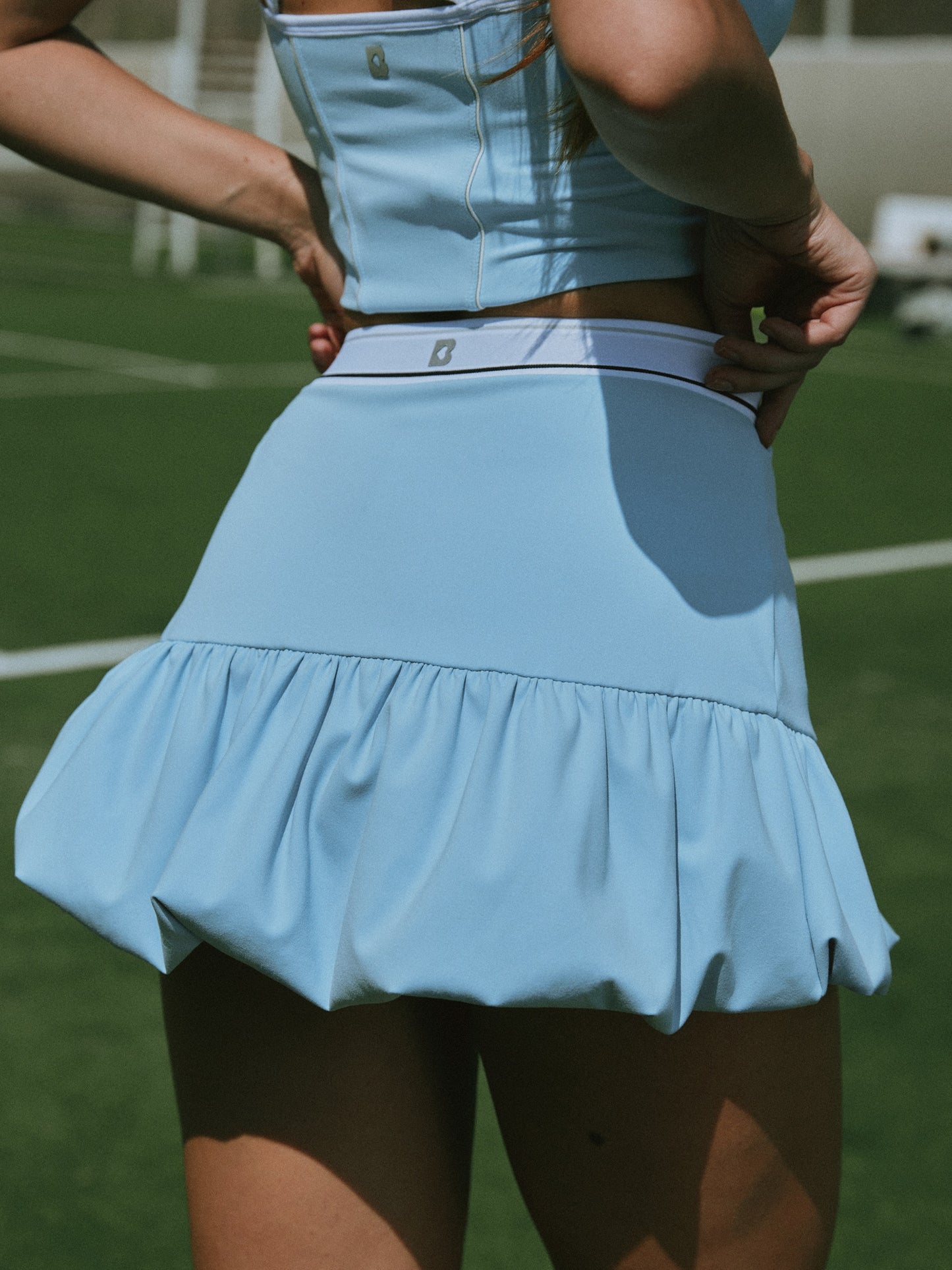 Puffed Sporty Skirt