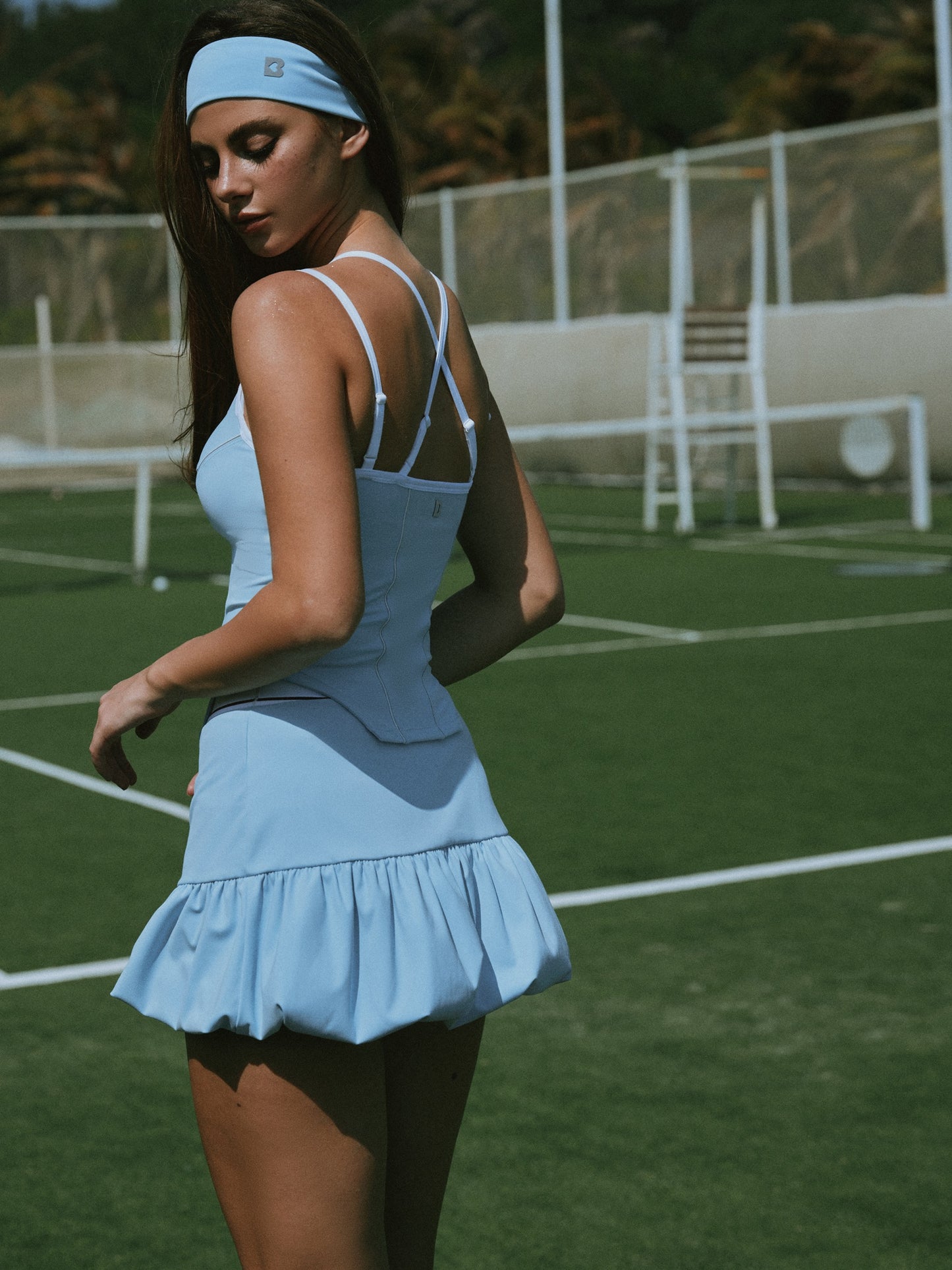 Puffed Sporty Skirt